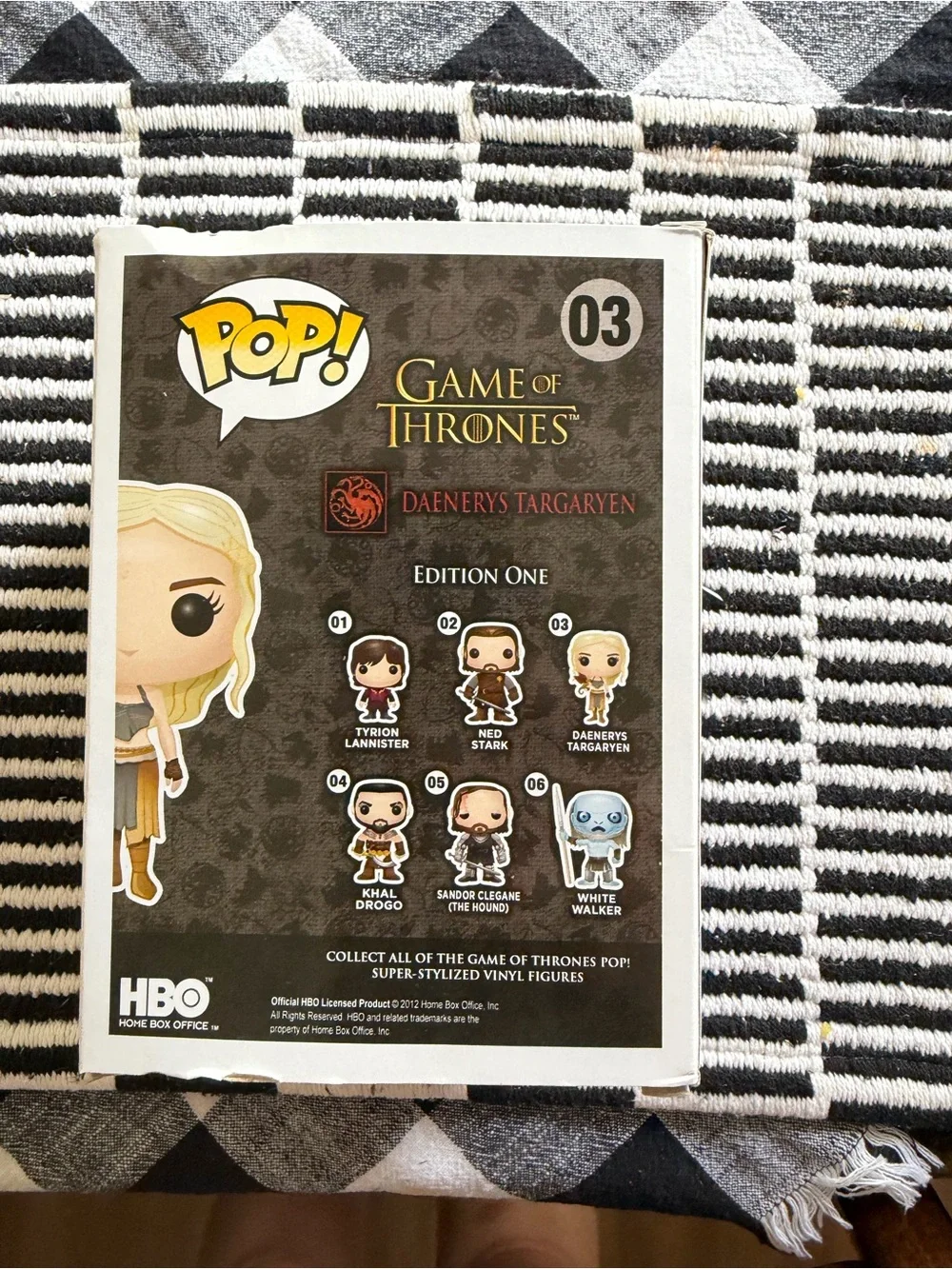Funko pop Daenerys Targaryen Vinyl Figure - Blonde, Black, White - Picture 3 of 6